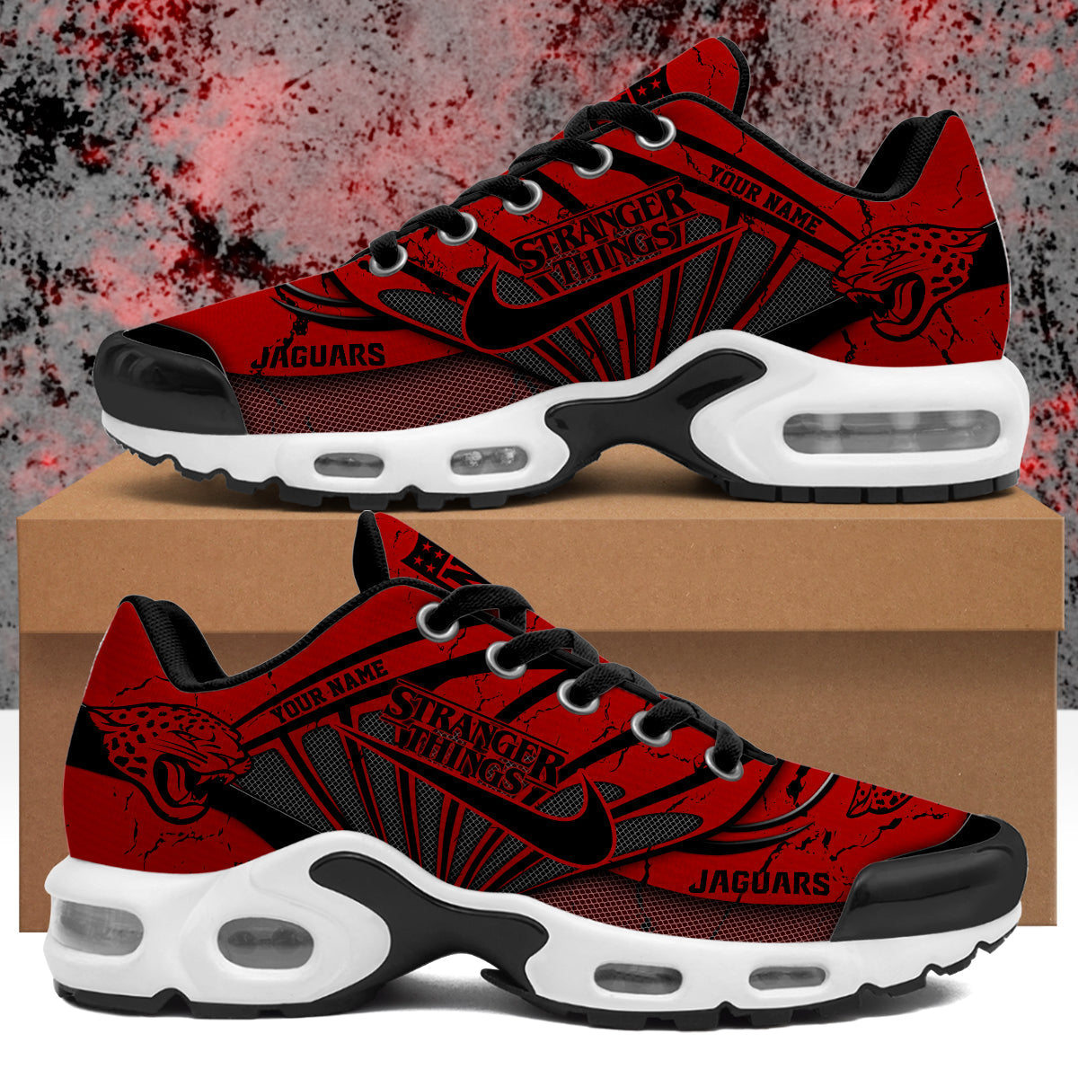 JAX Stranger Things Personalized Air Max Shoes