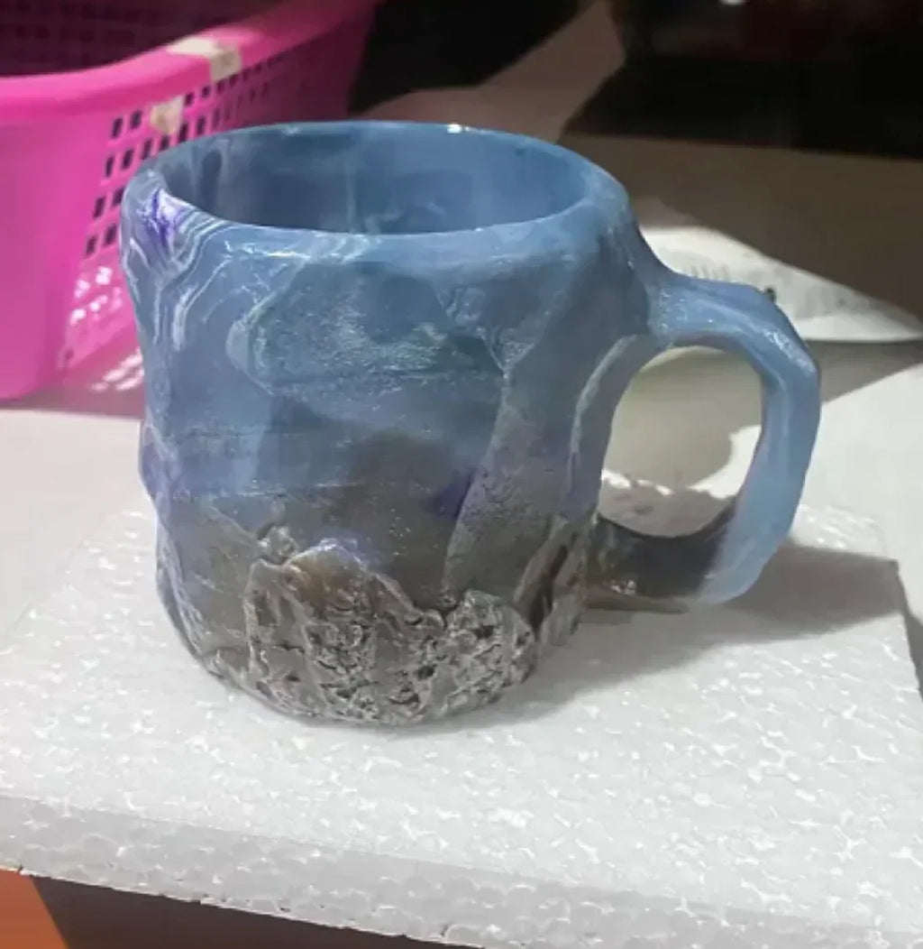 400ml Resin Mineral Crystal Coffee Mug