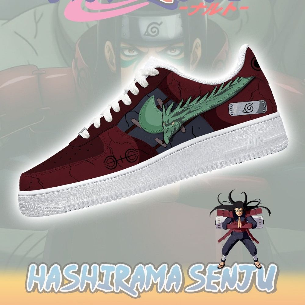 First Hokage Hashirama Senju Naruto AF1 Shoes