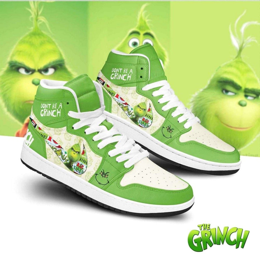 Grinch AJ1 Shoes