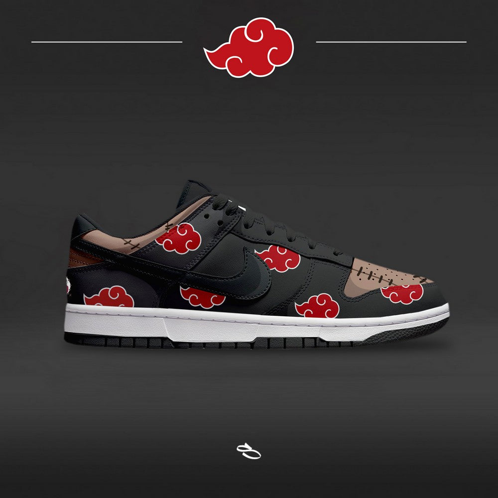 Kakuzu Akatsuki J1 Low Top Shoes