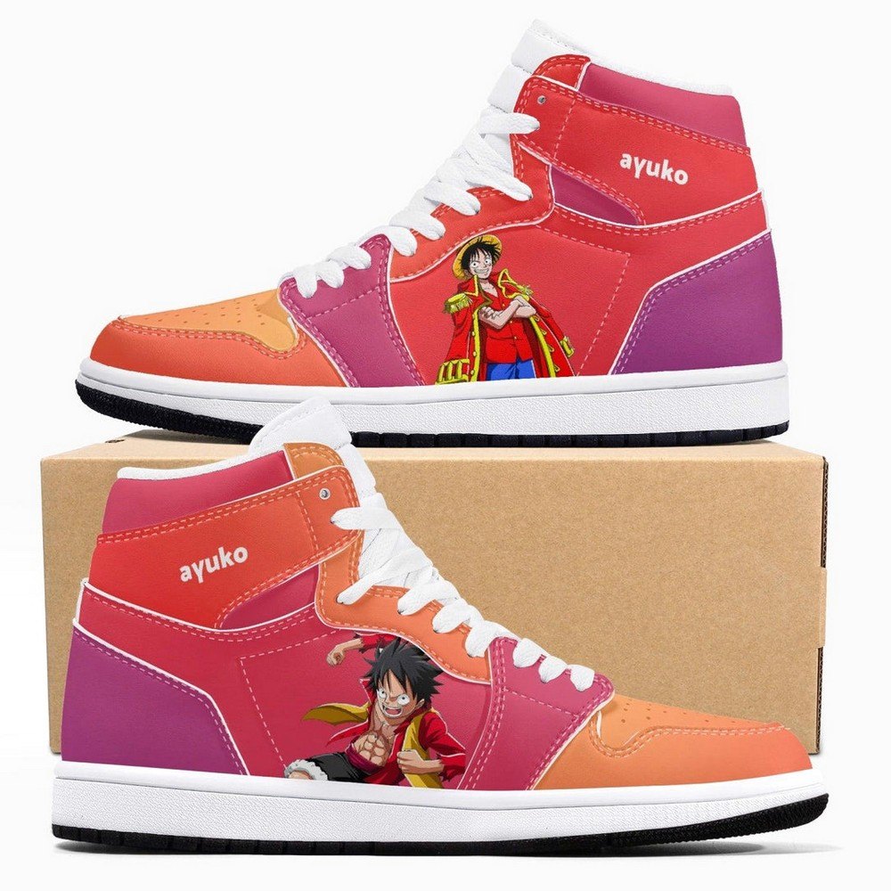 Luffy Armament Haki One Piece AJ1 Shoes