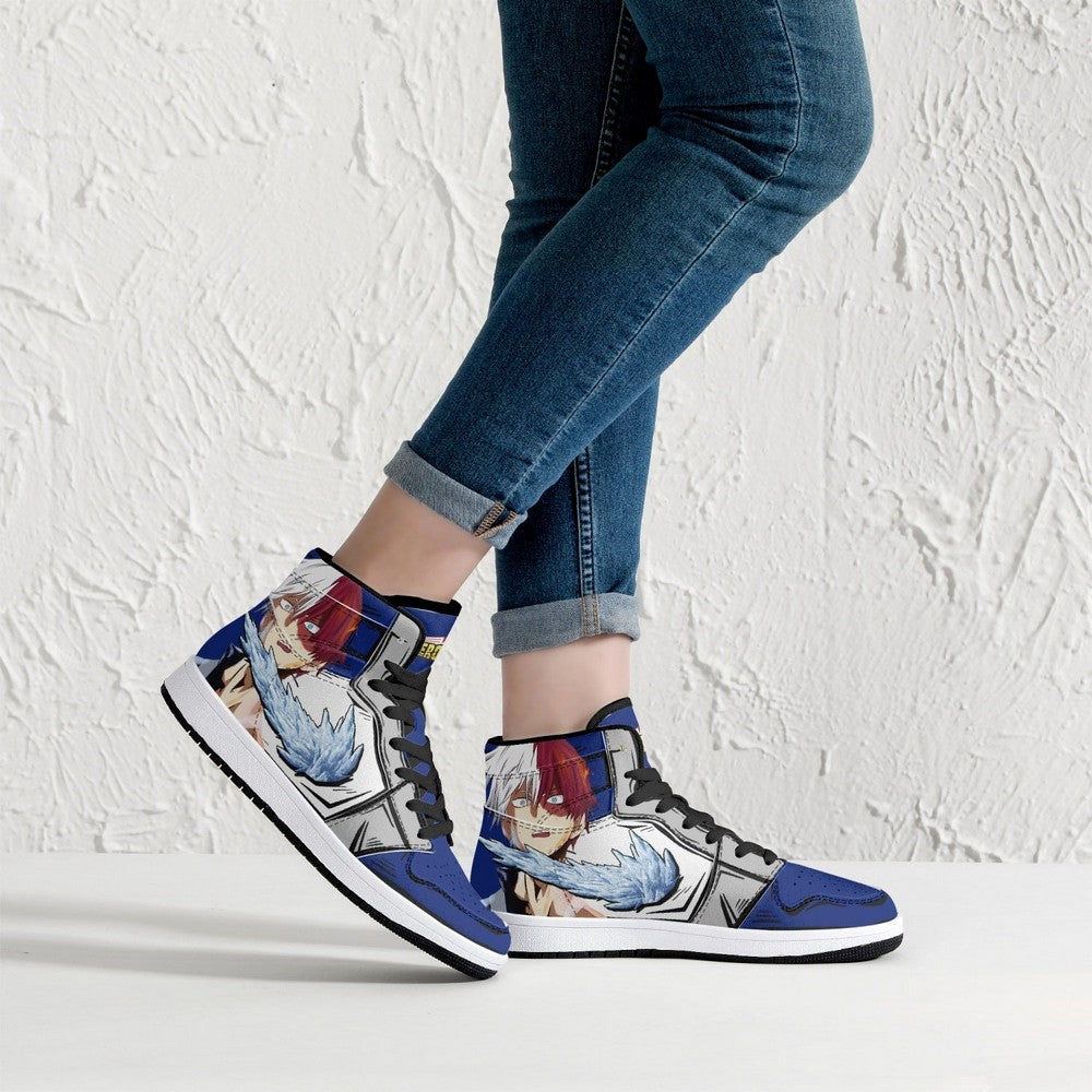 Shoto Todoroki My Hero JD1 High Top Shoes