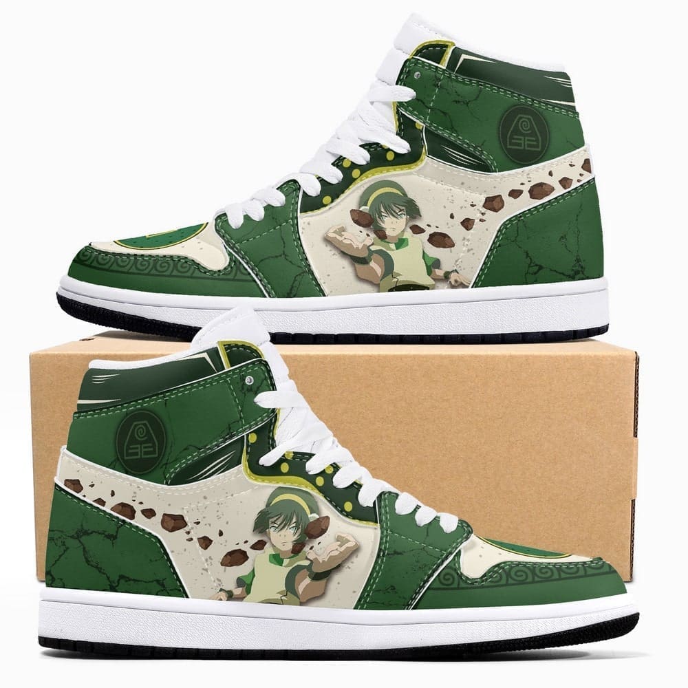 Toph Beifong Air Jordan 1 High Top Shoes