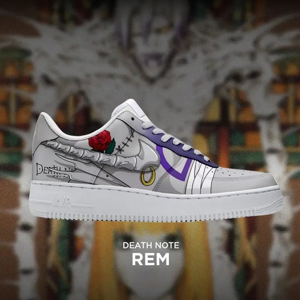 Rem Death Note Limited Low Top Shoes