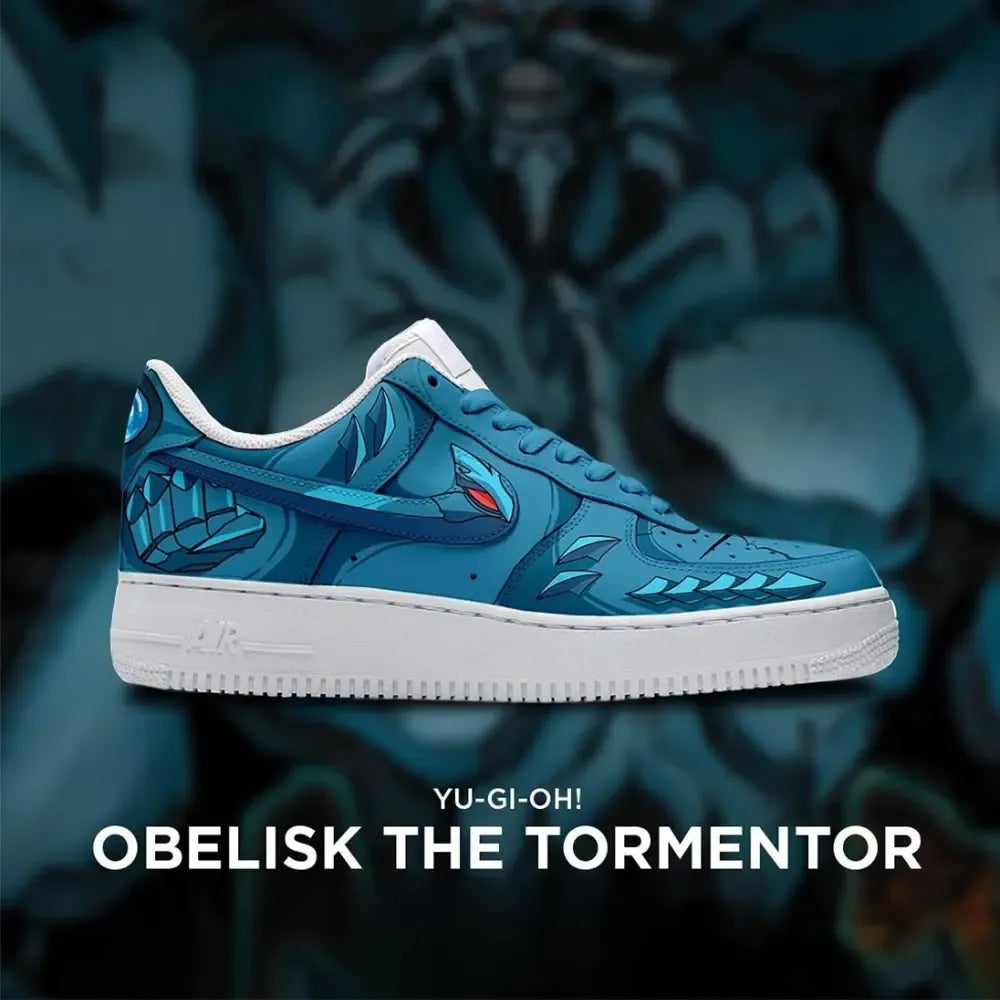 Obelisk The Tormentor f Yu-Gi-Oh Edition Low Top Shoes