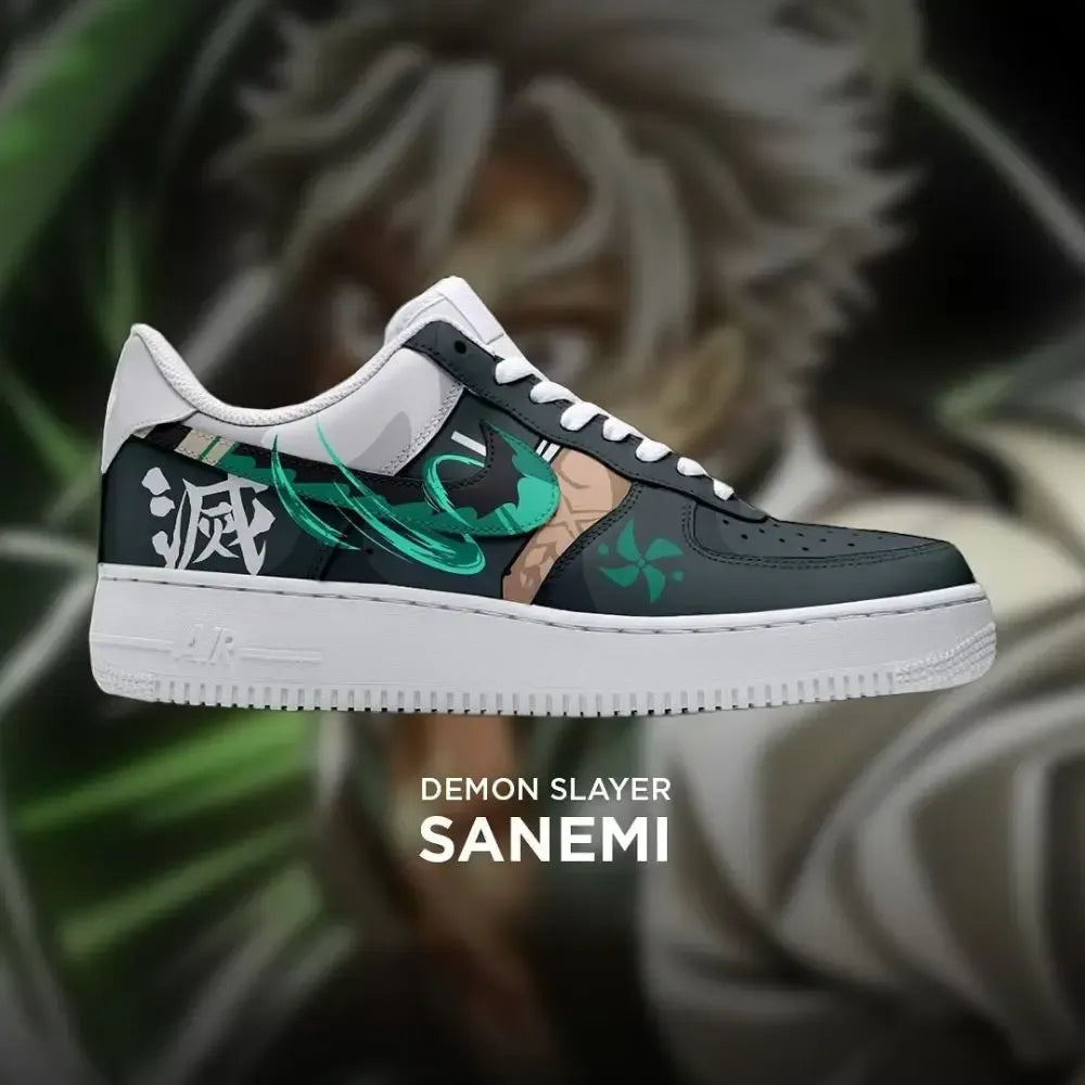 Sanemi Hashira Demon Slayer Low Top Shoes