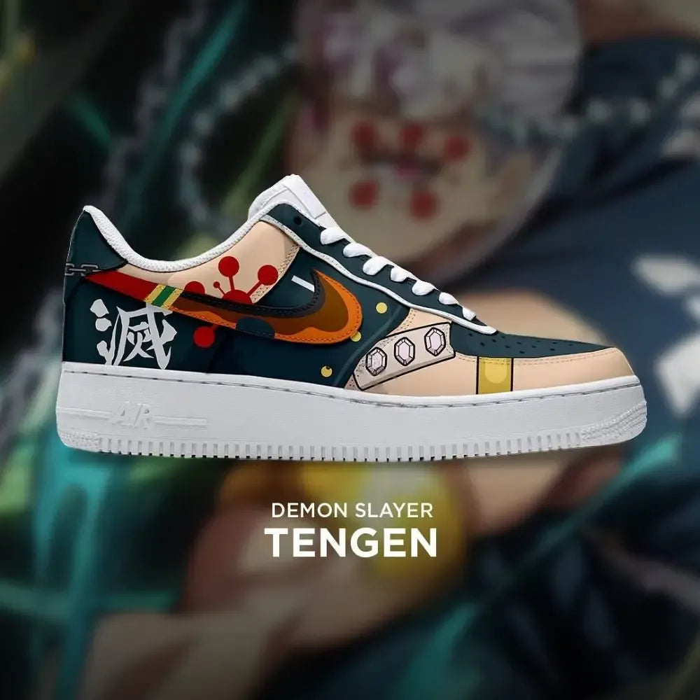 Tengen Hashira Demon Slayer Low Top Shoes