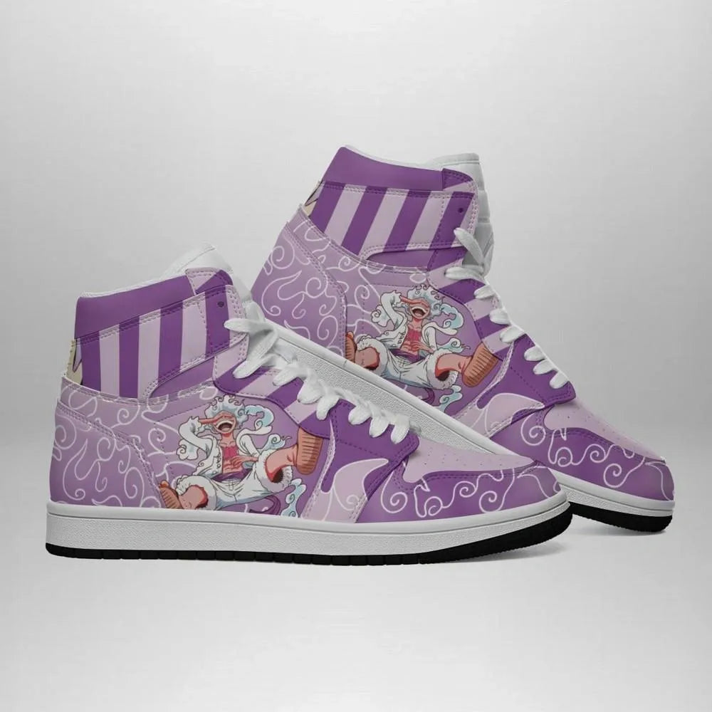 Sun God Luffy One Piece Special High Top Shoes