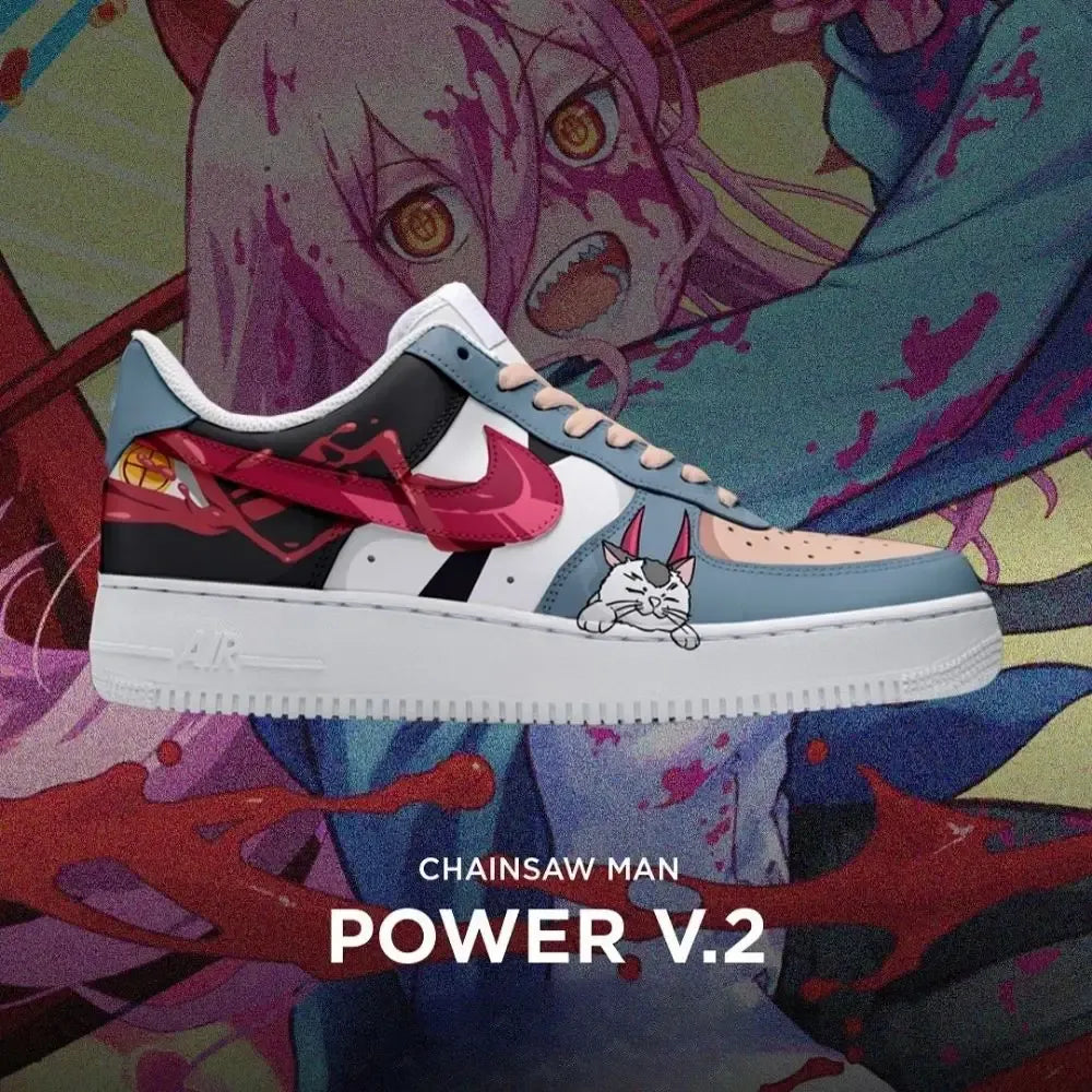 Power V.2 Chaisaw Man Edition Low Top Shoes