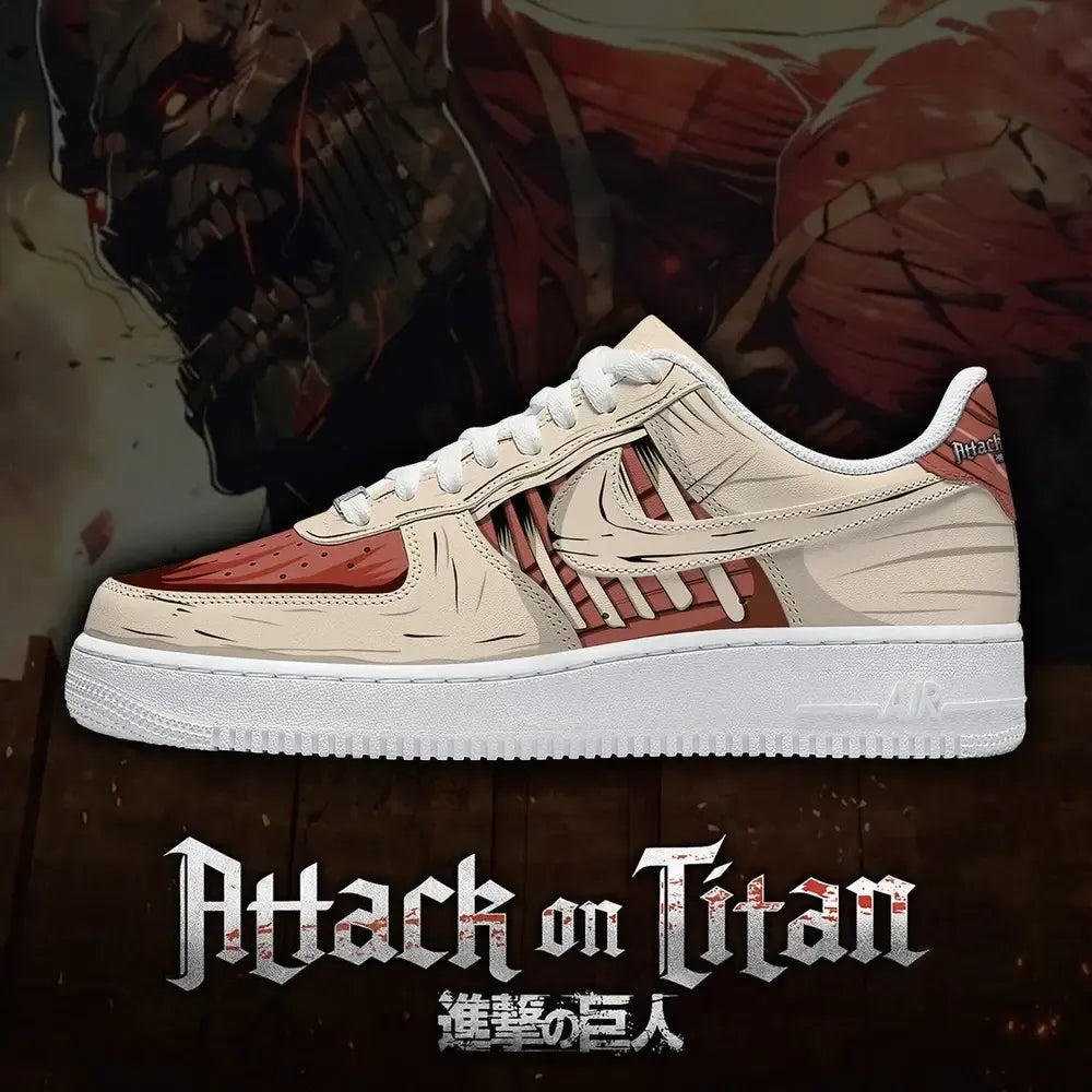 Colossal Titan V.1 Attack on Titian Special Edition Lowtop Shoes